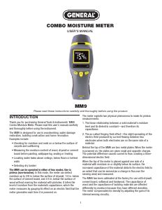 general moisture meter not working